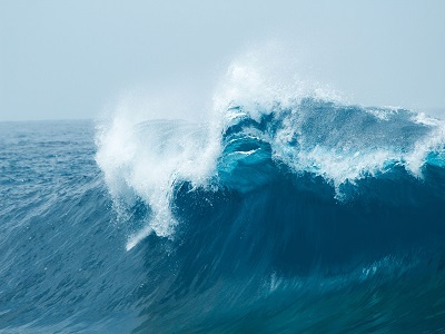 vague à la mer
