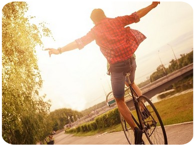 Faire du vélo en sécurité