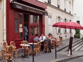 Terrasse de café